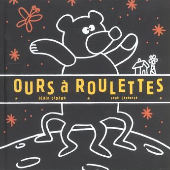 Couverture du livre « Ours a roulettes » de Alain Crozon aux éditions Seuil Jeunesse