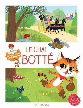 Couverture du livre « La chat botté » de  aux éditions Larousse