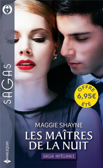 Couverture du livre « Les maîtres de la nuit ; la prophétie des vampires, la malédiction des immortels » de Maggie Shayne aux éditions Harlequin