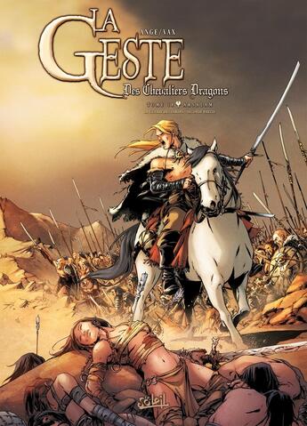 Couverture du livre « La geste des chevaliers dragons Tome 18 : la guerre des Sardes Tome 2 ; Arsalam » de Ange et Vax aux éditions Soleil