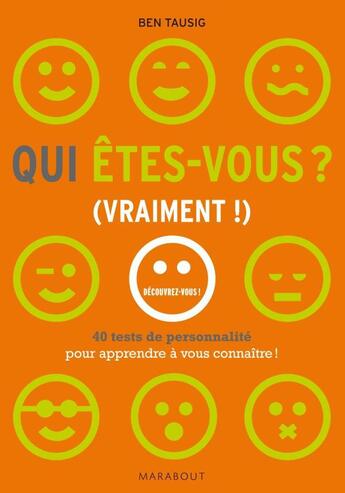 Couverture du livre « Testez votre personnalité » de Ben Tausig aux éditions Marabout