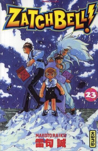 Couverture du livre « Zatchbell Tome 23 » de Makoto Raiku aux éditions Kana