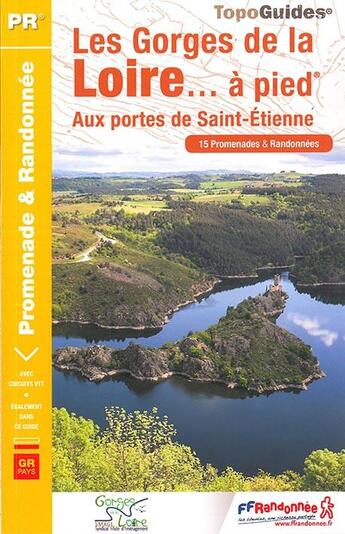 Couverture du livre « Les Gorges de la Loire... à pied » de  aux éditions Ffrp