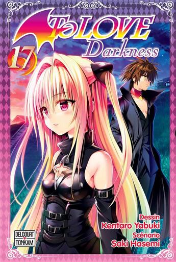 Couverture du livre « To love darkness Tome 17 » de Kentaro Yabuki et Saki Hasemi aux éditions Delcourt