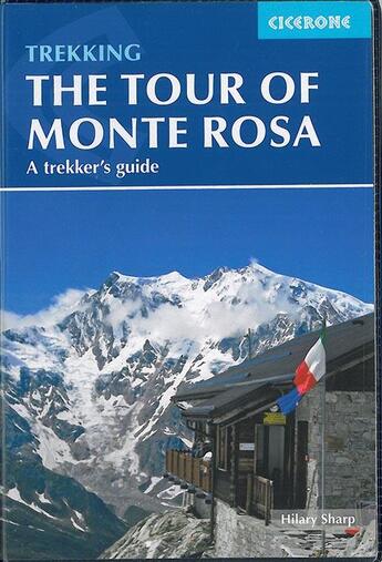 Couverture du livre « The tour of Monte Rosa » de  aux éditions Cicerone Press