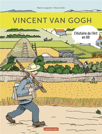 Couverture du livre « Vincent Van Gogh » de Heitz Bruno et Marion Augustin aux éditions Casterman