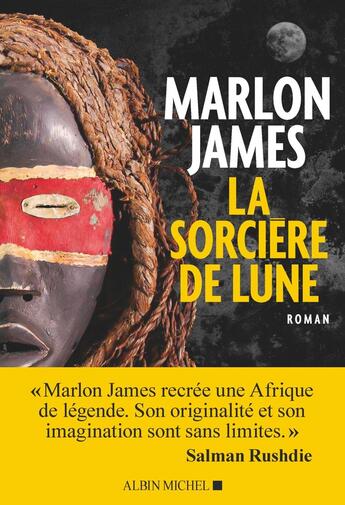 Couverture du livre « La sorcière de lune » de Marlon James aux éditions Albin Michel