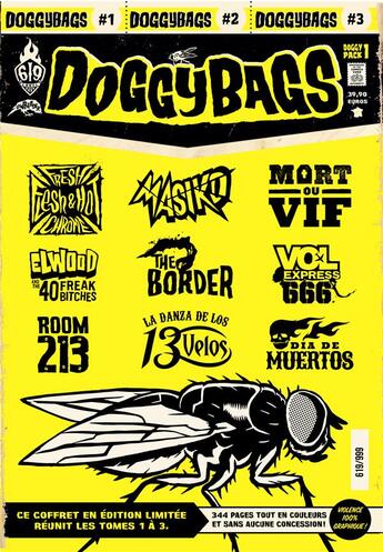 Couverture du livre « DoggyBags ; coffret vol.1 ; t.1 à t.3 » de  aux éditions Ankama