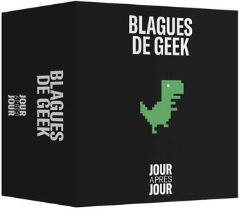 Couverture du livre « Jour après jour : blagues de geek » de  aux éditions Papier Cadeau