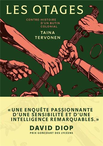 Couverture du livre « Le sabre d'Oumar Tall : les otages, contre-histoire d'un butin colonial » de Taina Tervonen aux éditions Marchialy