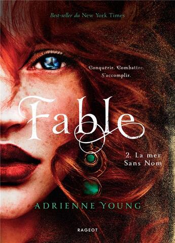 Couverture du livre « Fable Tome 2 : la mer sans nom » de Adrienne Young aux éditions Rageot