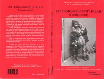 Couverture du livre « Les démons du petit palais et autres contes » de  aux éditions L'harmattan