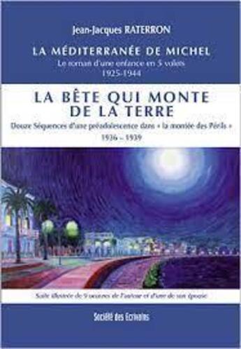 Couverture du livre « La bête qui monte de la terre : douze séquences d'un préadolescence dans 