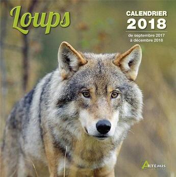 Couverture du livre « Loups (édition 2018) » de  aux éditions Artemis