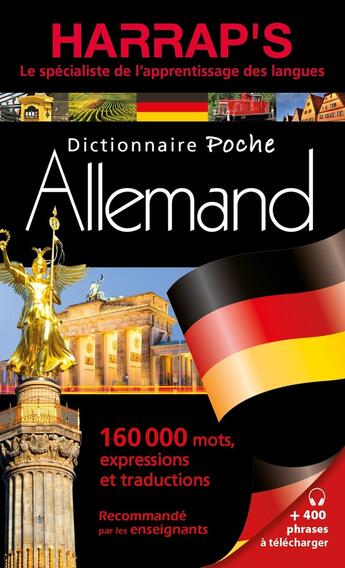 Couverture du livre « Harrap s poche allemand » de  aux éditions Harrap's