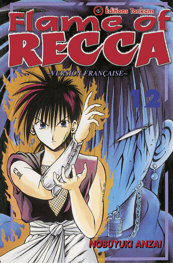 Couverture du livre « Flame of recca t.12 » de Nobuyuki Anzai aux éditions Delcourt