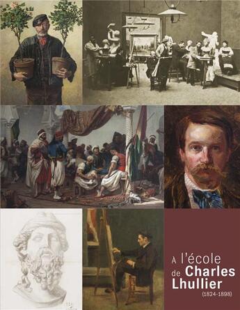 Couverture du livre « À l'école de Charles Lhullier (1824-1898) » de Annette Haudiquet aux éditions Octopus Edition