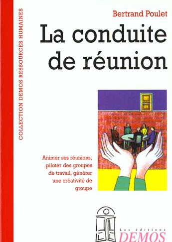 Couverture du livre « Conduite De Reunion » de Poulet B aux éditions Demos