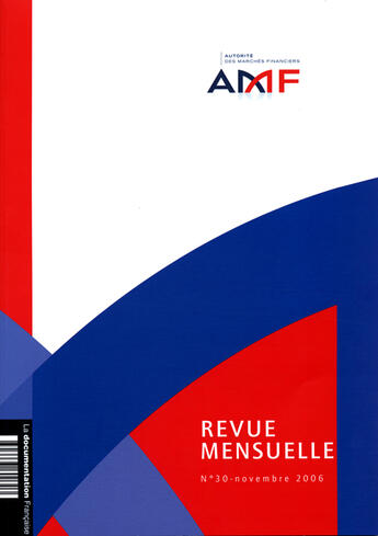 Couverture du livre « AUTORITE DES MARCHES FINANCIERS T.30 » de  aux éditions Documentation Francaise
