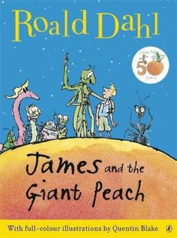 Couverture du livre « James And The Giant Peach (Colour Edn) » de Roald Dahl aux éditions Children Pbs