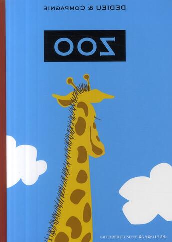 Couverture du livre « Zoo » de Thierry Dedieu aux éditions Gallimard-jeunesse