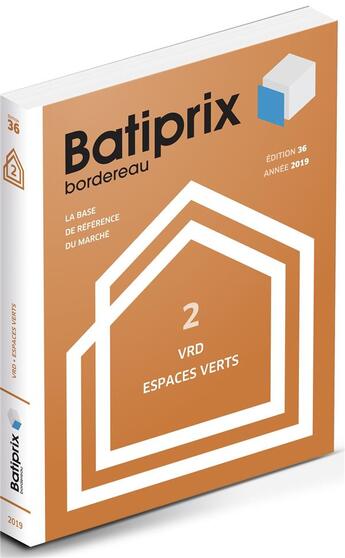 Couverture du livre « Volume 2 batiprix 2019 » de  aux éditions Groupe Moniteur