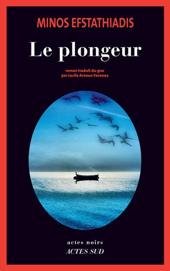 Couverture du livre « Le plongeur » de Minos Efstathiadis aux éditions Actes Sud