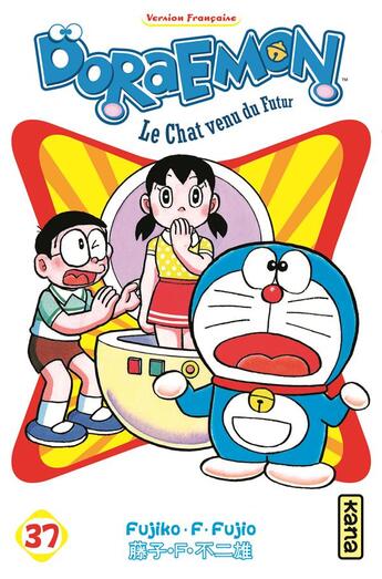 Couverture du livre « Doraemon Tome 37 » de Fujiko Fujio aux éditions Kana