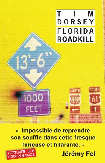 Couverture du livre « Florida roadkill » de Tim Dorsey aux éditions Rivages