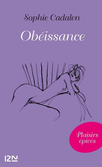 Couverture du livre « Obéissance » de Sophie Cadalen aux éditions 12-21