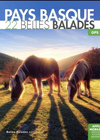 Couverture du livre « Pays Basque ; 22 belles balades » de  aux éditions Dakota