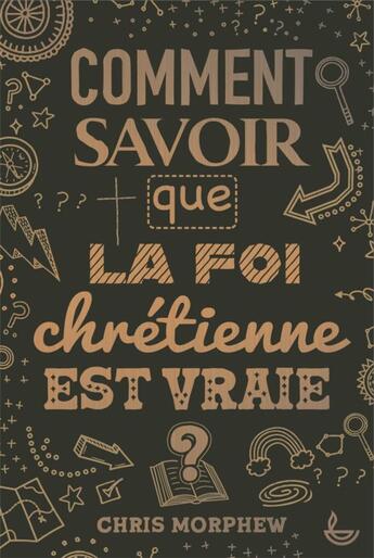 Couverture du livre « Comment savoir que la foi chrétienne est vraie ? » de Chris Morphew aux éditions Ligue Pour La Lecture De La Bible