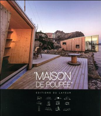 Couverture du livre « Maisons de poupées » de  aux éditions Le Layeur