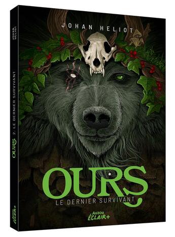 Couverture du livre « Ours Tome 2 : le dernier survivant » de Johan Heliot et Patrick Connan aux éditions Auzou