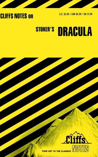 Couverture du livre « CliffsNotes on Stoker's Dracula » de Umland Samuel J aux éditions Houghton Mifflin Harcourt
