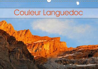 Couverture du livre « Couleur Languedoc (calendrier mural 2017 DIN A3 horizontal); balade sur le territoire du Languedoc » de Patrice Thebault aux éditions Calvendo