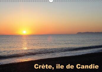 Couverture du livre « Crete le de candie calendrier mural 2018 din a3 horizontal - autrefois appelee le de candie » de Hanel Photogr aux éditions Calvendo