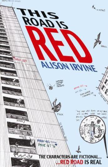 Couverture du livre « This Road is Red » de Irvine Alison aux éditions Luath Press Ltd