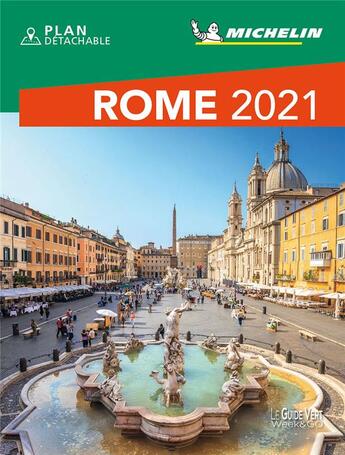 Couverture du livre « Rome (édition 2021) » de Collectif Michelin aux éditions Michelin