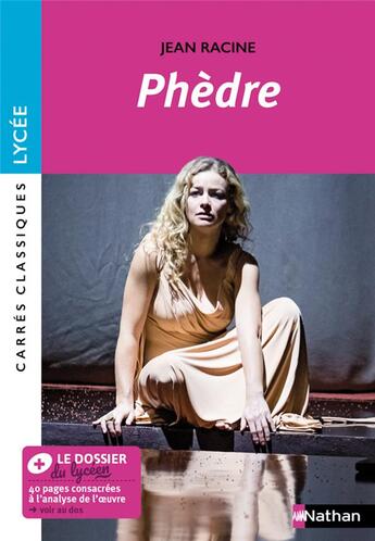 Couverture du livre « Phedre - Jean Racine » de Jean Racine aux éditions Nathan