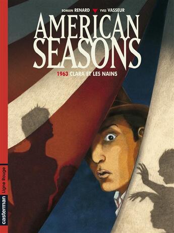 Couverture du livre « American seasons - 1963 clara et les nains » de Vasseur/Renard aux éditions Casterman
