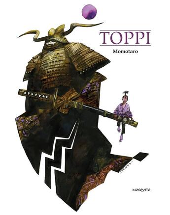 Couverture du livre « Momotaro » de Sergio Toppi aux éditions Mosquito