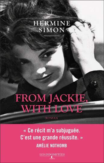 Couverture du livre « From Jackie with love » de Hermine Simon aux éditions Charleston