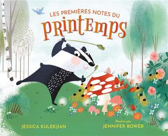 Couverture du livre « Les premières notes du printemps » de Jessica Kulekjian et Jennifer Bower aux éditions 1 2 3 Soleil