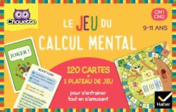 Couverture du livre « Jeu du calcul mental » de Lucie Domergue aux éditions Hatier