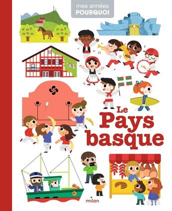 Couverture du livre « Le Pays basque » de Laurence Muguet aux éditions Milan