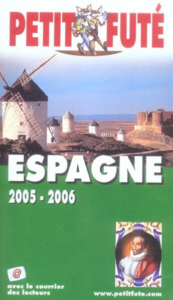 Couverture du livre « ESPAGNE (édition 2005/2006) » de Collectif Petit Fute aux éditions Le Petit Fute