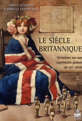 Couverture du livre « Siecle britannique » de Bensimon Fabric aux éditions Sorbonne Universite Presses