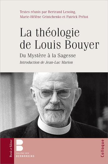 Couverture du livre « Actualité et fécondité de Louis Bouyer » de  aux éditions Parole Et Silence