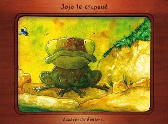 Couverture du livre « Jojo le crapaud » de Celine Lamour-Crochet et Aude Menut aux éditions Kamishibais